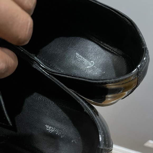 Glossy Patent Leather Zara Shoes Black Sz 9 (42) main image 14
